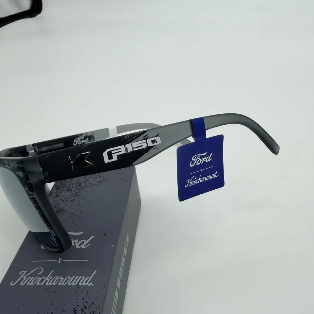 Knockaround Torrey Pines Frosted Splatter Ford F-150 Polarized Sunglasses 58-18
